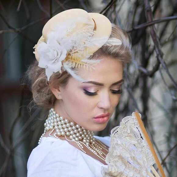 Party High Tea Hat - Picture 1 of 5